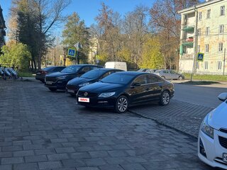 2010 Volkswagen Passat CC I, чёрный, 640000 рублей, вид 2