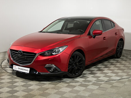 2013 Mazda 3 III (BM), красный, 1379700 рублей, вид 1