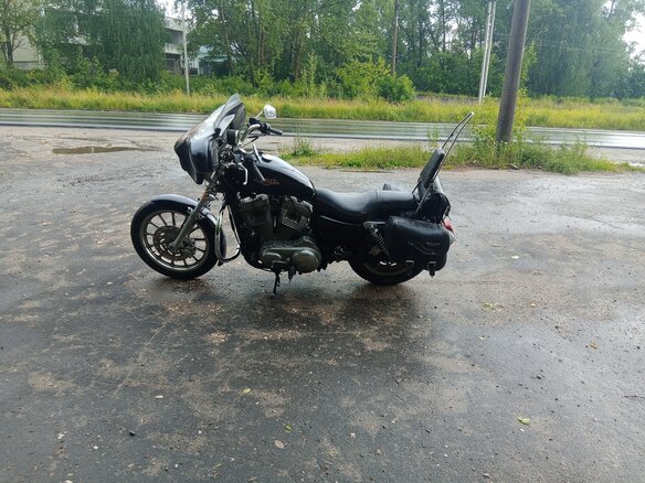 2009 Harley-Davidson Sportster 883, чёрный, 530000 рублей - вид 3