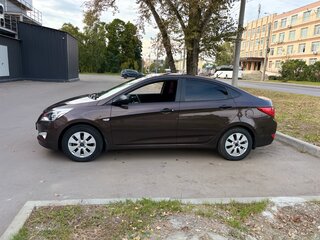 2015 Hyundai Solaris I Рестайлинг, коричневый, 1000050 рублей, вид 5