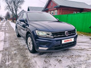 2017 Volkswagen Tiguan II, синий, 1800000 рублей, вид 4