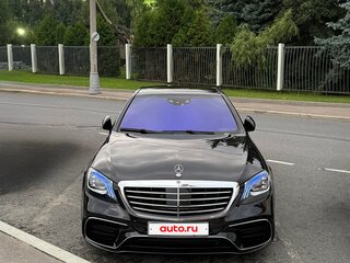 2015 Mercedes-Benz S-Класс 500 VI (W222, C217), чёрный, 3500000 рублей, вид 2