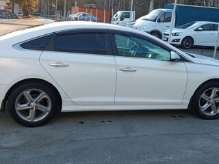 2018 Hyundai Sonata VII (LF) Рестайлинг, белый, 1800000 рублей, вид 2