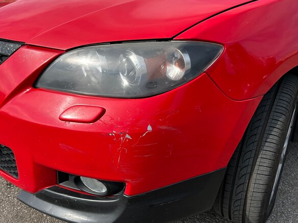 2006 Mazda 3 I (BK) Рестайлинг, красный, 232000 рублей - вид 12