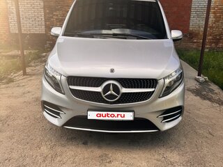 2019 Mercedes-Benz V-Класс Long 250 d длинный III (W447) Рестайлинг, серебристый, 5400000 рублей, вид 2