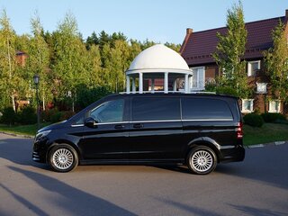 2019 Mercedes-Benz V-Класс Compact 250 d компактный III (W447) Рестайлинг, чёрный, 6200000 рублей, вид 4