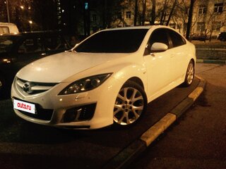 2008 Mazda 6 II (GH), белый, 1100000 рублей, вид 1