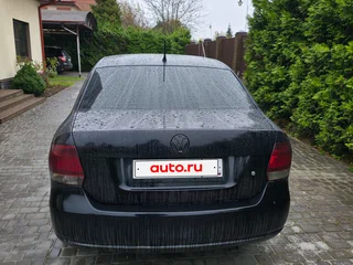 2015 Volkswagen Polo V, чёрный, 650000 рублей, вид 4