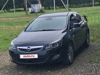 2011 Opel Astra J, чёрный, 595000 рублей, вид 1