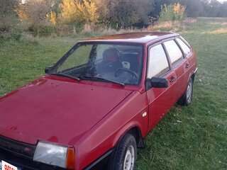 1992 Lada (ВАЗ) 2109, пурпурный, 90000 рублей, вид 1