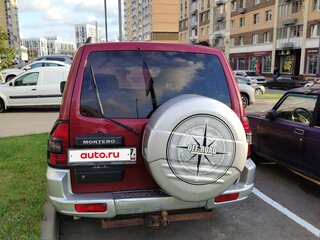 2001 Mitsubishi Montero III, пурпурный, 510000 рублей, вид 3
