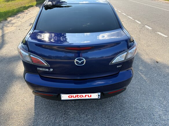 2011 Mazda 3 II (BL), синий, 800000 рублей - вид 1