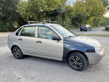 2007 Lada (ВАЗ) Kalina I, бежевый, 190000 рублей, вид 2