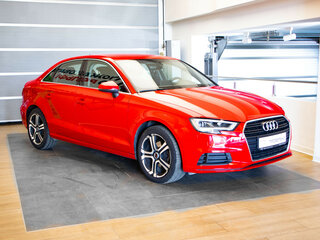 2019 Audi A3 III (8V) Рестайлинг, красный, 1935000 рублей, вид 3
