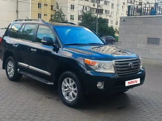 2015 Toyota Land Cruiser 200 Series Рестайлинг 1, чёрный, 2700000 рублей, вид 2