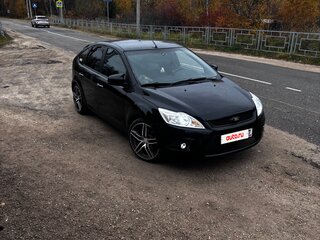 2008 Ford Focus II Рестайлинг, чёрный, 450000 рублей, вид 4