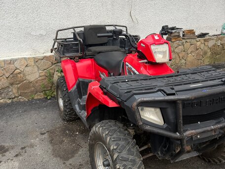 2007 Polaris Sportsman 500, красный, 300000 рублей, вид 2
