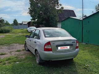 2008 Lada (ВАЗ) Kalina I, серый, 210000 рублей, вид 4