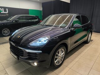 2015 Porsche Cayenne II Рестайлинг (958), синий, 4100000 рублей, вид 3