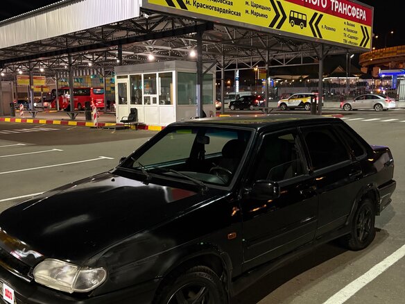 2008 Lada (ВАЗ) 2115, чёрный, 125000 рублей - вид 4