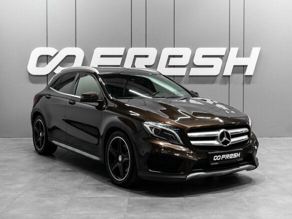 2014 Mercedes-Benz GLA 250 I (X156), коричневый, 1879000 рублей
