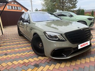 2013 Mercedes-Benz S-Класс 500 Long VI (W222, C217), чёрный, 3600000 рублей, вид 4