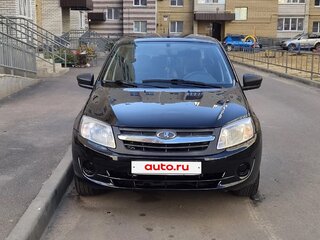 2015 Lada (ВАЗ) Granta I, чёрный, 500000 рублей, вид 1