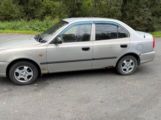 2008 Hyundai Accent ТагАЗ II, бежевый, 230000 рублей, вид 3