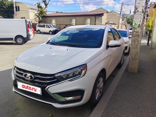 2024 Lada (ВАЗ) Vesta I Рестайлинг (NG), белый, 1590000 рублей, вид 1