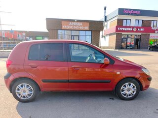 2006 Hyundai Getz I Рестайлинг, красный, 408000 рублей, вид 5