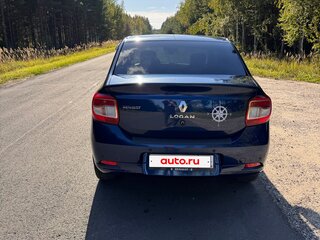 2014 Renault Logan II, синий, 730000 рублей, вид 3