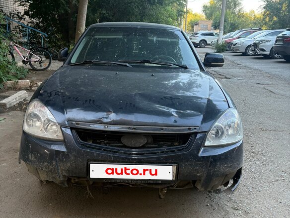 2008 Lada (ВАЗ) Priora I, серый, 150000 рублей