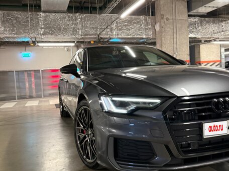 2020 Audi A6 45 TFSI V (C8), серый, 3790000 рублей, вид 4