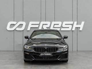 2021 BMW 5 серии 520i VII (G30/G31/G38) Рестайлинг, чёрный, 4090000 рублей, вид 3