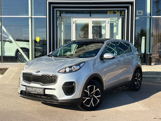 2017 Kia Sportage IV, серебристый, 1785000 рублей, вид 1