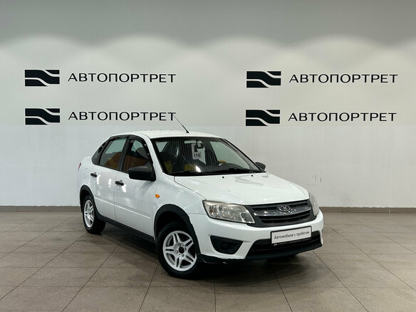2017 Lada (ВАЗ) Granta I, белый - вид 6