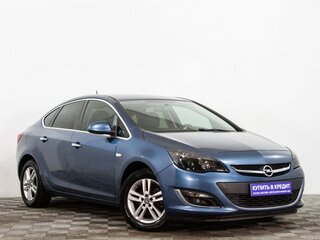 2014 Opel Astra J Рестайлинг, синий, 699000 рублей, вид 1