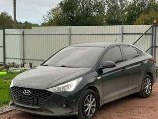 2020 Hyundai Solaris II Рестайлинг, чёрный, 1150000 рублей, вид 1