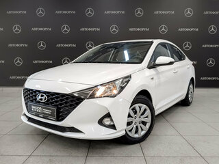 2022 Hyundai Solaris II Рестайлинг, белый, 1580000 рублей, вид 1