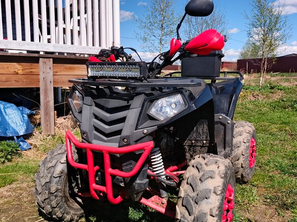 2022 Wels Thunder 125, чёрный, 65000 рублей - вид 1
