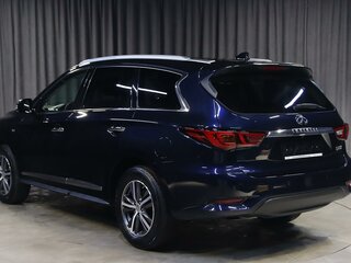 2018 Infiniti QX60 I Рестайлинг, синий, 1999000 рублей, вид 4