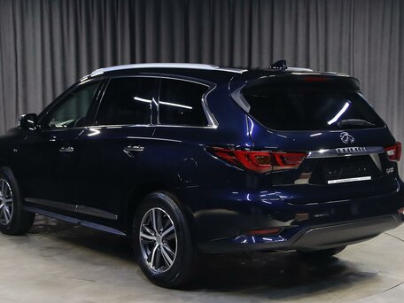2018 Infiniti QX60 I Рестайлинг, синий, 1999000 рублей, вид 4