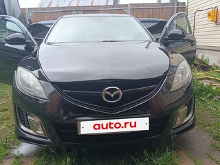 2008 Mazda 6 II (GH), чёрный, 725000 рублей, вид 3