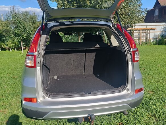 2015 Honda CR-V IV, серебристый, 2350000 рублей - вид 4
