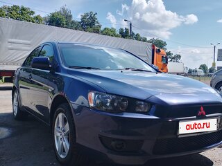 2008 Mitsubishi Lancer X, синий, 565000 рублей, вид 2