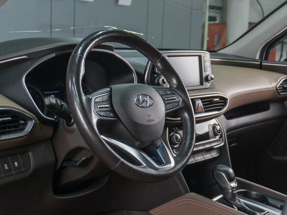 2020 Hyundai Santa Fe IV, серый, 3299000 рублей - вид 11