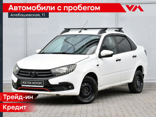 2019 Lada (ВАЗ) Granta I Рестайлинг, белый, 510000 рублей, вид 1