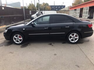 2008 Hyundai Sonata V (NF) Рестайлинг, чёрный, 819000 рублей, вид 4