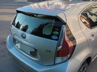 2016 Toyota Aqua I Рестайлинг, серый, 830000 рублей, вид 4