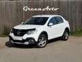 2019 Renault Logan Stepway II Рестайлинг, белый, 1060000 рублей